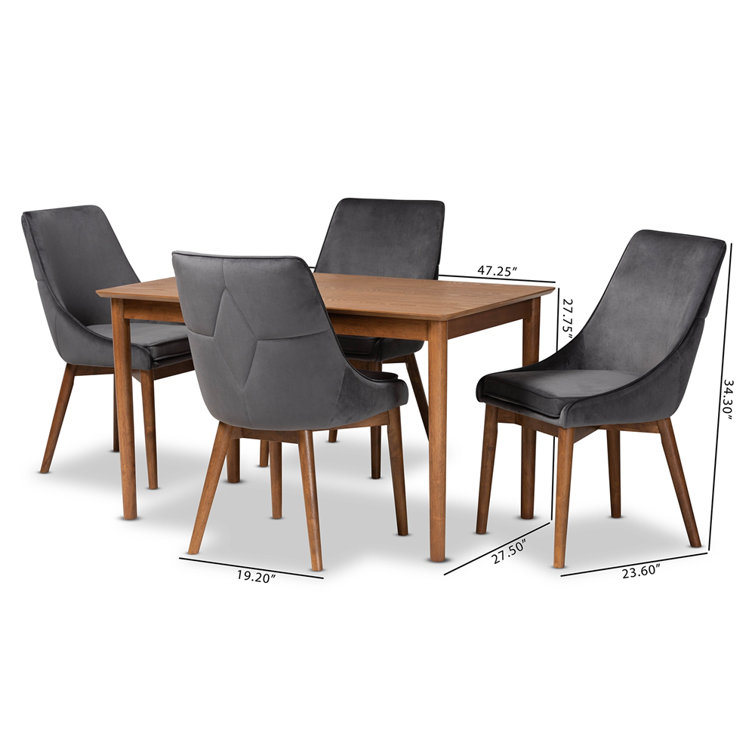 Everly Quinn 5 Piece Dining Set Wayfair
